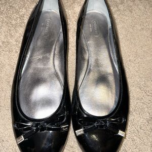 Coach Patent Leather Flats